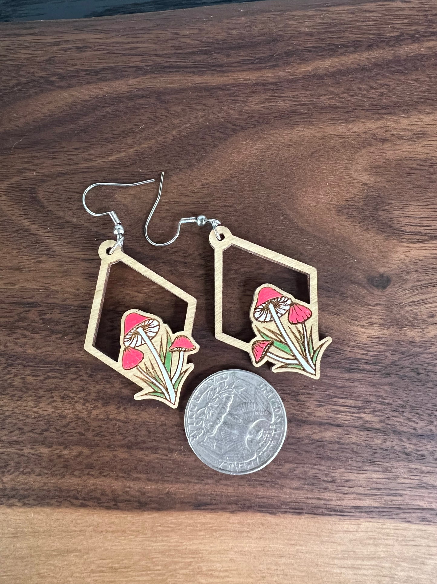 Mushroom Bunch Dangles (2 for $30)