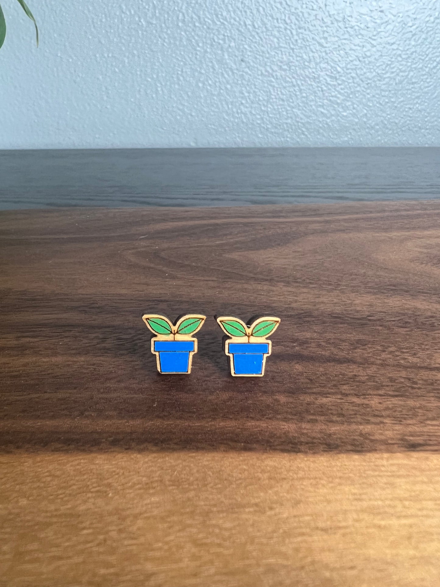 Potted Plant Studs (2 for $30)