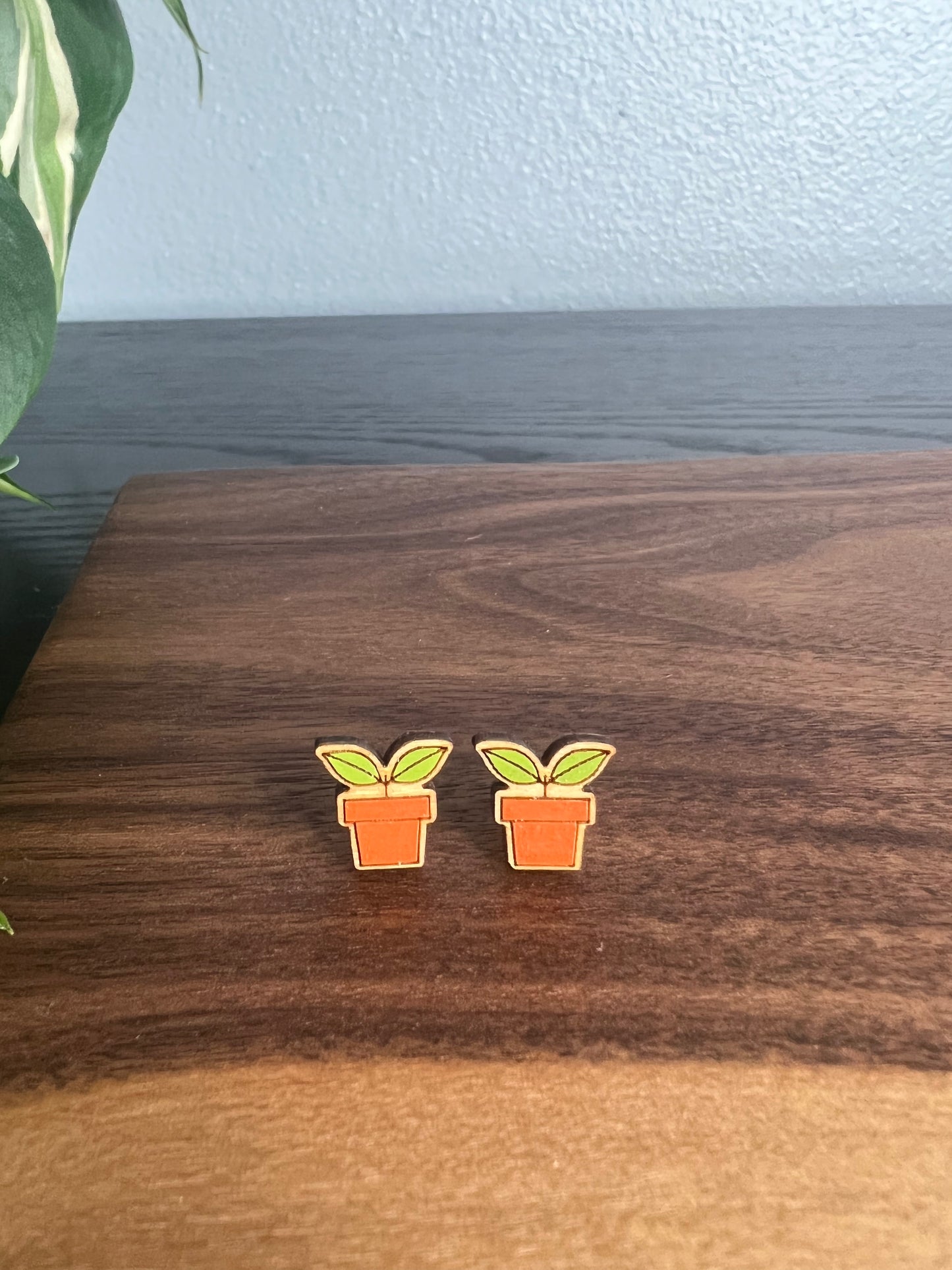 Potted Plant Studs (2 for $30)