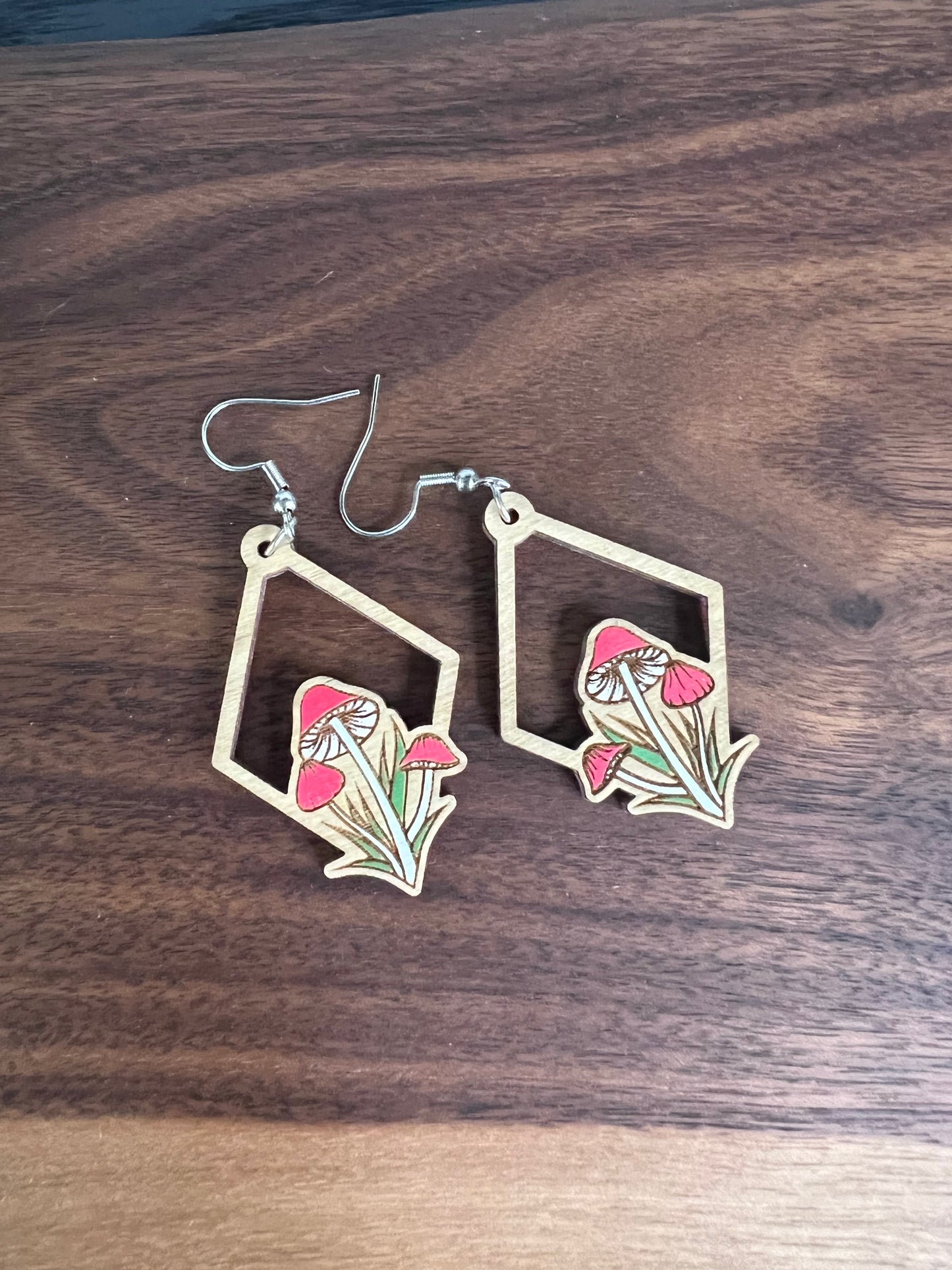 Mushroom Bunch Dangles (2 for $30)