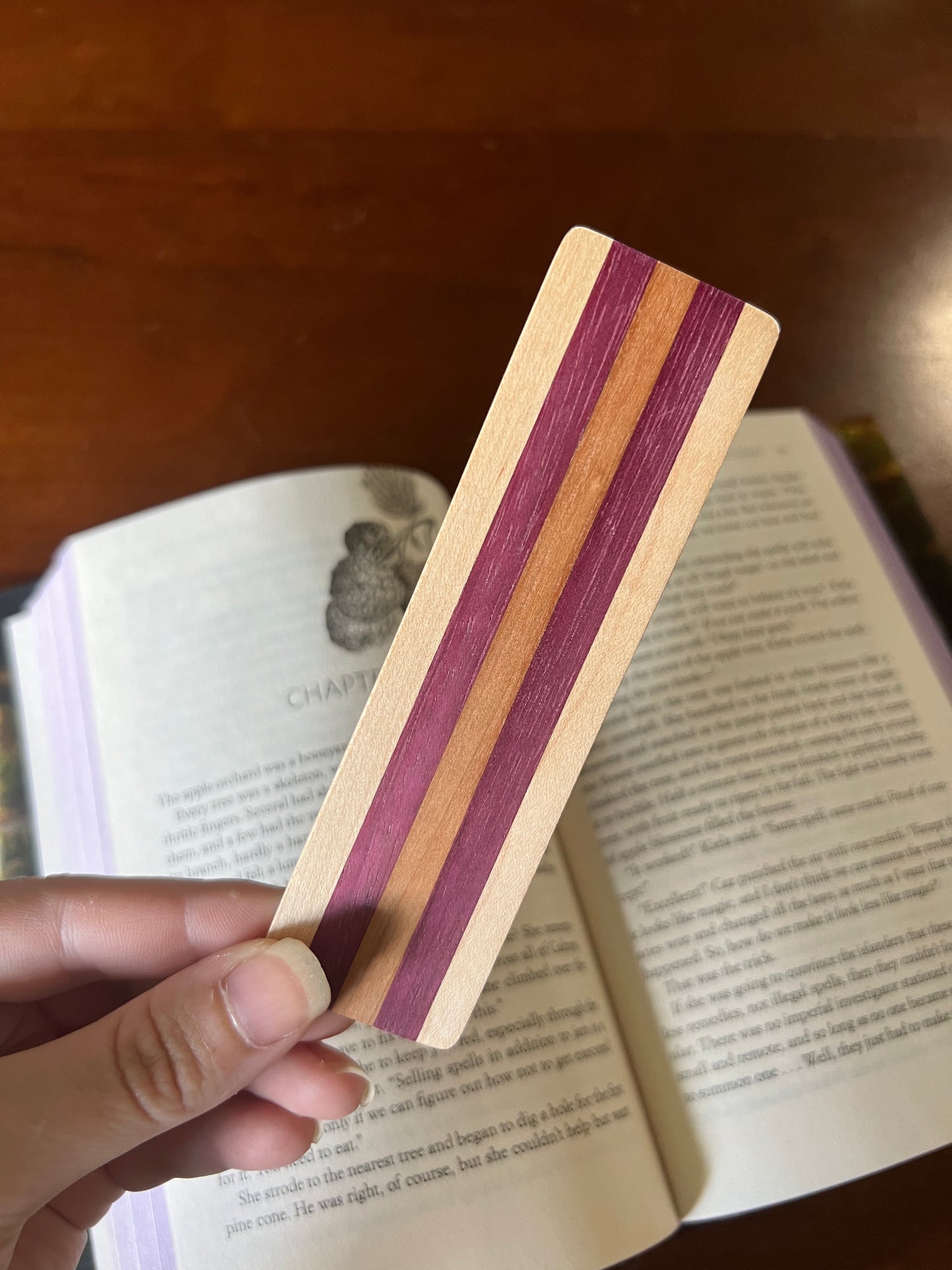 Wooden Bookmark