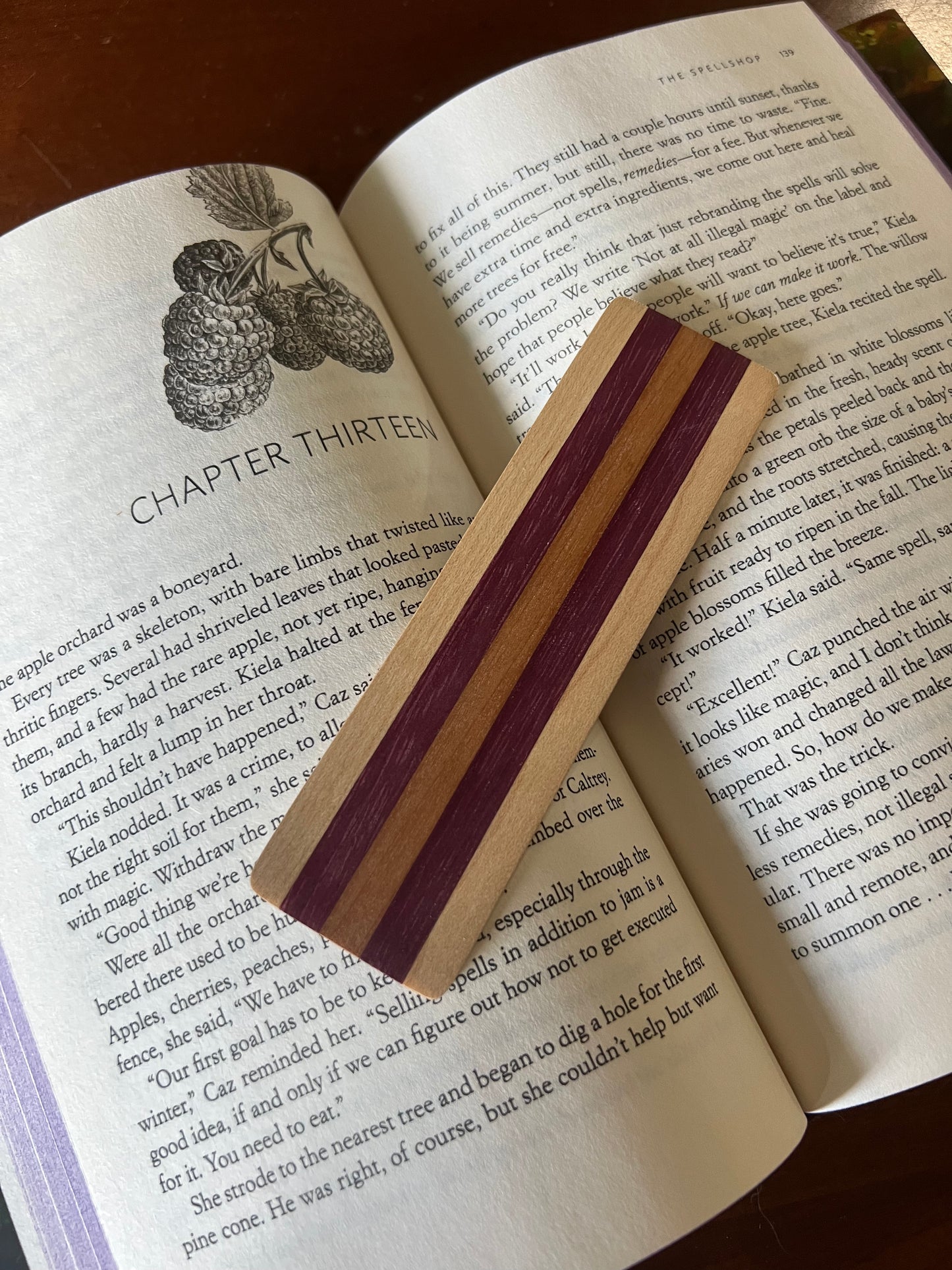 Wooden Bookmark